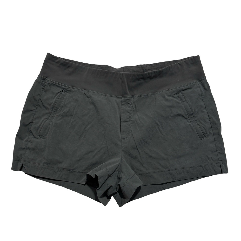 Athleta Trekkie North Athletic Hiking Outdoor Shorts Green Size 20 - 40 x 3